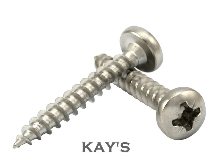 Pozi Drive Steel Jetting Threads Structural Wood Screws