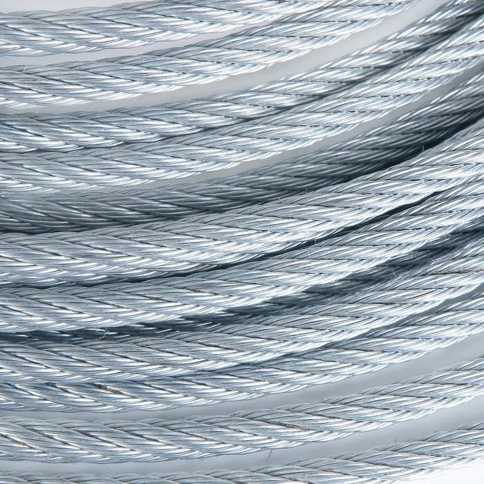 Wire Rope, Galvanized Aircraft Cable, 1/2", 6x19