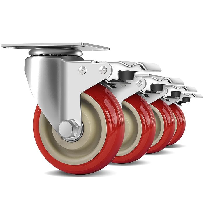 Industrial Swivel Caster Wheels with Customized Brake Options