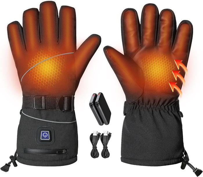 Rechargeable Heated Ski Gloves