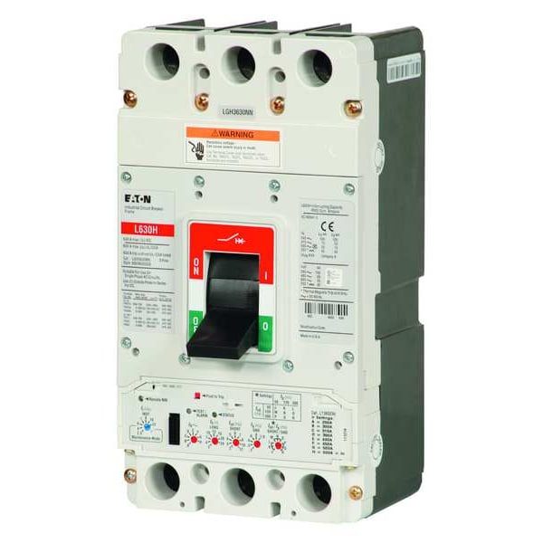 3 Pole Molded Case Circuit Breaker, 600 AC