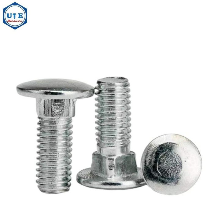 DIN603 National Standard Galvanized High Strength 35k Large Head Square Neck Carriage Bolts
