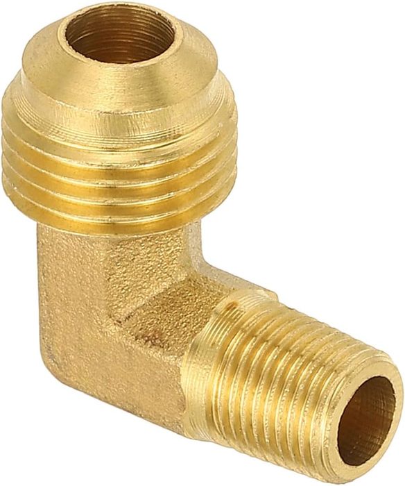 PT Male Thread 90 Degree Flare Pipe Fittings Elbow Connector