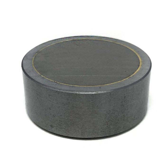 Samarium Cobalt Cylindrical Holding Magnet, 1 inch Overall Width/Diameter, 90.0 lb Pull Force