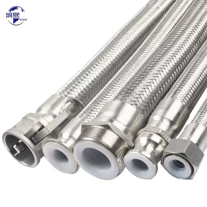 Premium SS304 Braided PTFE Hose for Custom Hydraulic