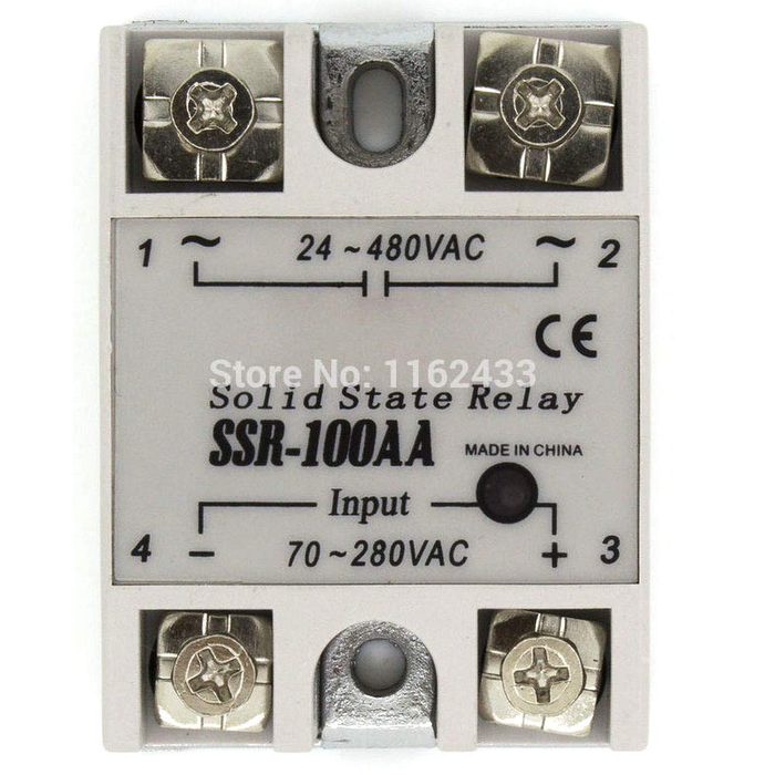 100 Amp AA Solid State Relay SSR - AC to AC