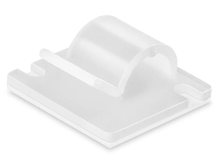 Adhesive Back Cable Clips, 1/4"