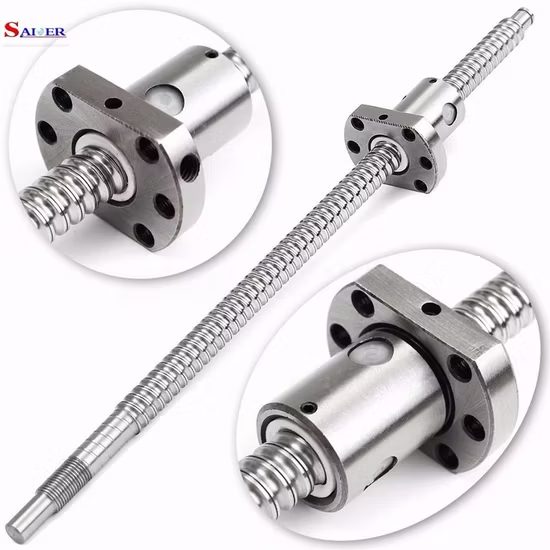 Ball Screw, 16mm diameter, 10mm lead, 3000mm length, unmachined ends