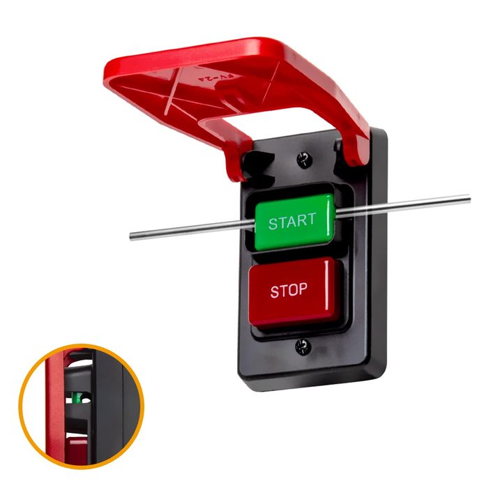 120-Volt/230-Volt Dual Voltage, Paddle Switch, 16-Amp Emergency Stop