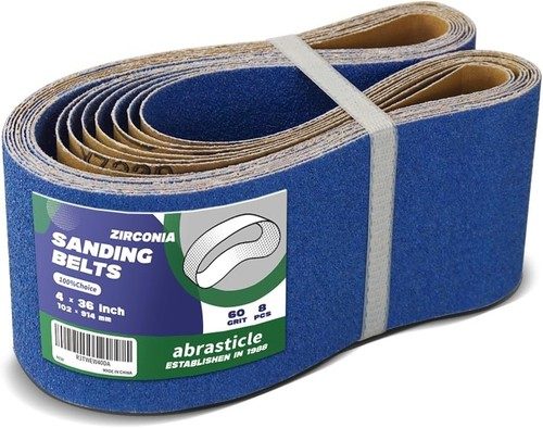 4 X 36 Inch Zirconia Sanding Belts