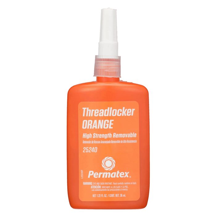 High Strength Removable Orange Threadlocker