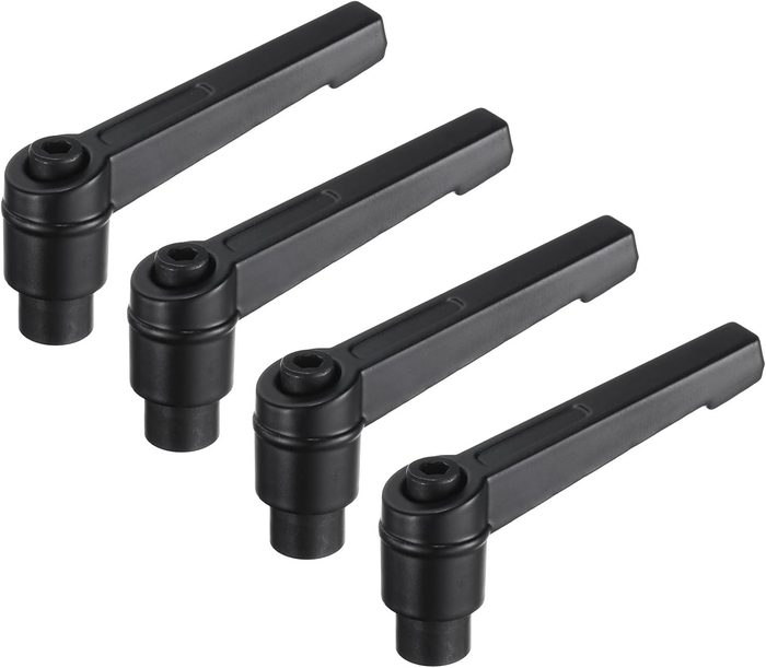 Clamping Lever Adjustable Handle M4 Metric Female Thread