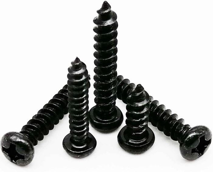 M1.4 to M6 Black Steel Self Tapping Screws for Wood & ...