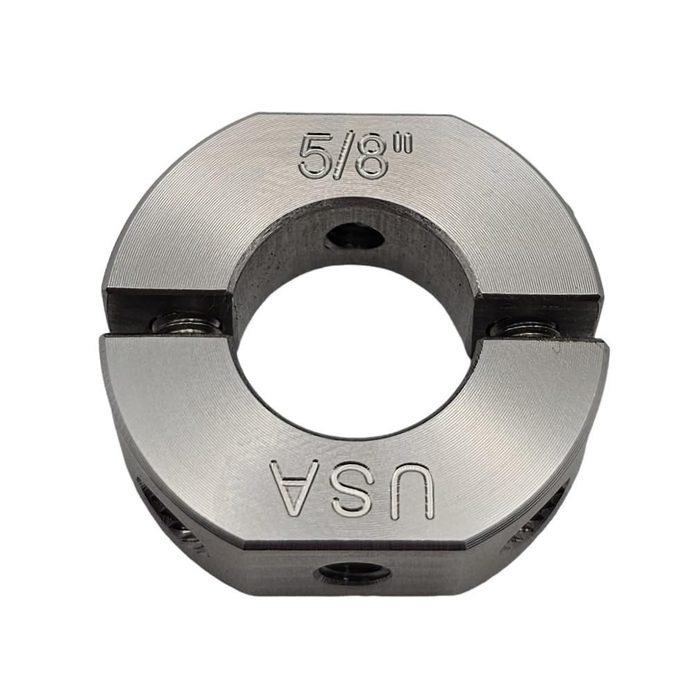Mountable Clamping Two Piece Shaft Collar