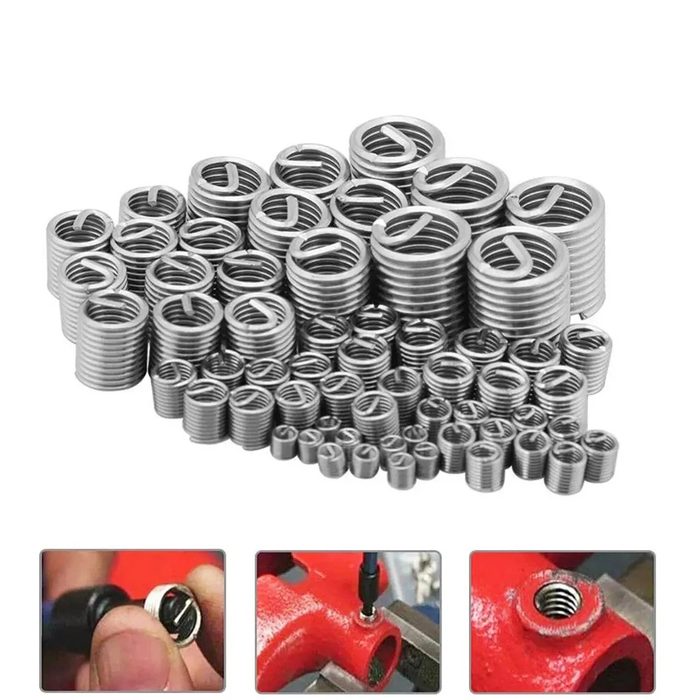 Wire Thread Coiled Helicoil Wire Inner Threaded Sleeve