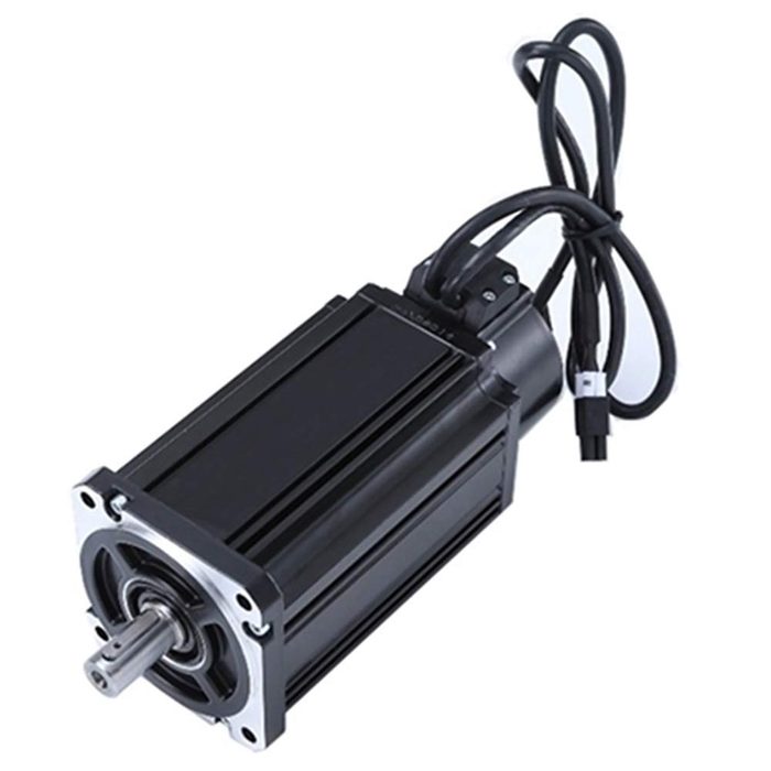 100W AC High Speed Servo Motor, 3000 RPM, Brushless AC Servo Motor with 2,500 PPR Incremental Encoder