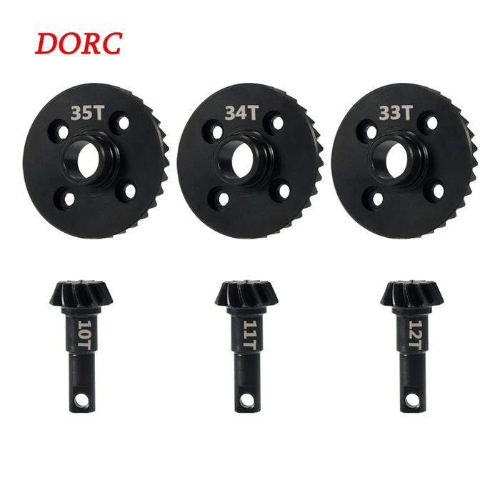 Steel Machined Overdrive Underdrive Axle Differential Helical Gear