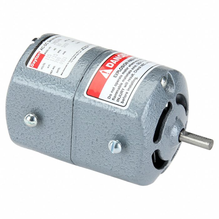 1/15 hp Universal AC/DC Motor