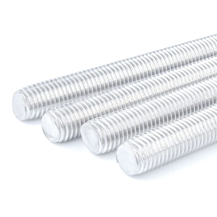 M5 M6 Aluminium Threaded Rod Full-Thread Bar