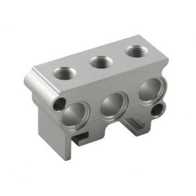 10-Place Valve Manifold Base for 1/8" Ported 01V Series Valves