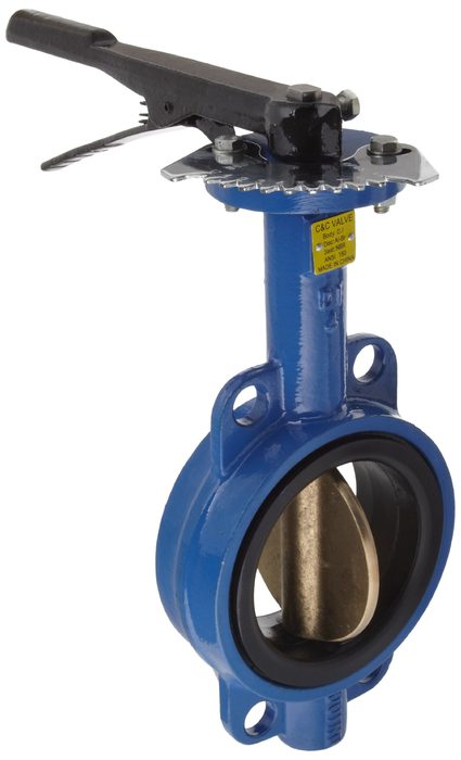 4" Wafer Butterfly Valve 200PSI