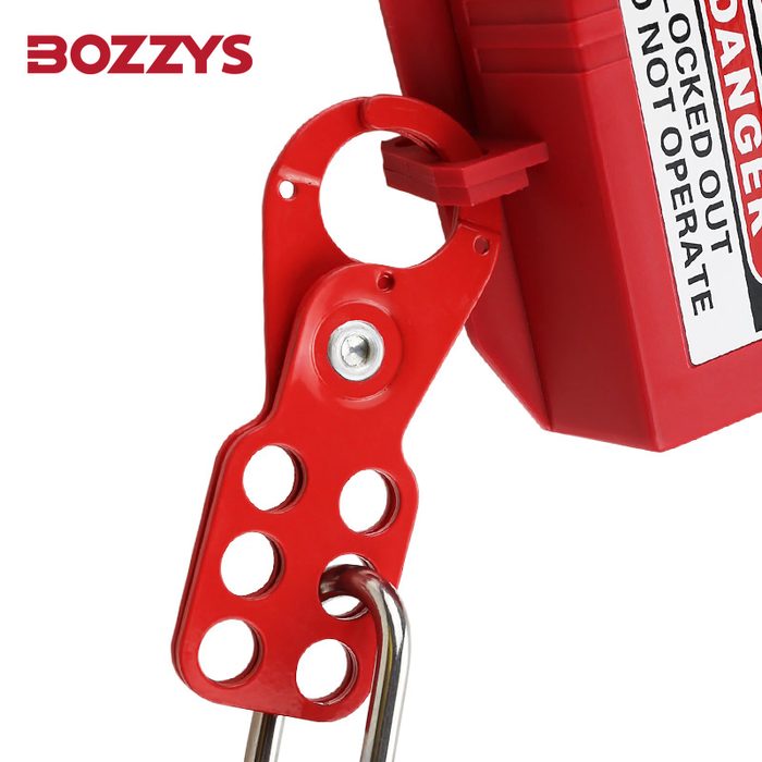Durable Butterfly Lockout Hasp with 6mm Strength Steel Shackle