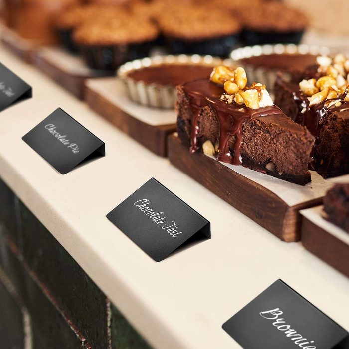 Mini Chalkboard Signs for Food