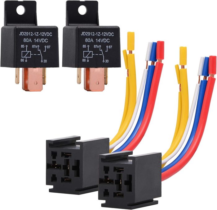Automotive Relay Holder, 5 pins