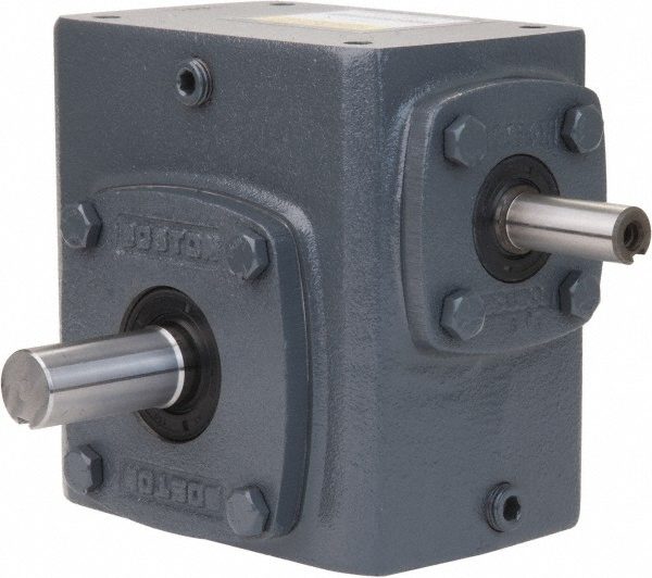 Speed Reducer: Quill, 1" Center to Center Shaft, 40:1, 0.17 hp Max Input, Worm
