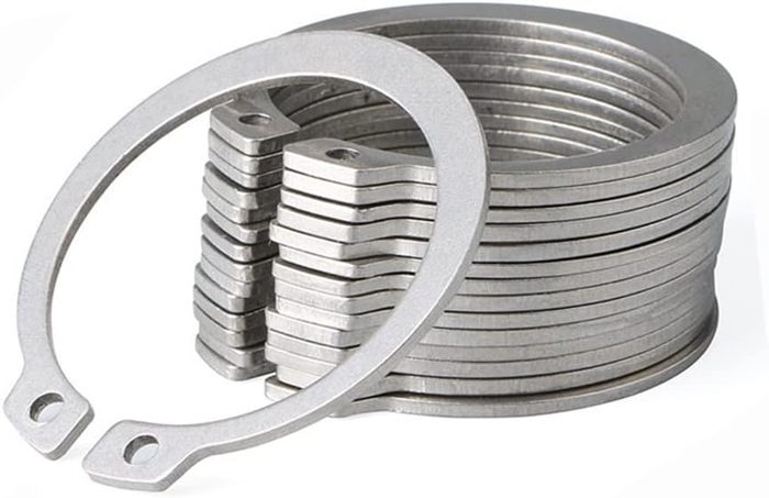 External Snap Ring, Retaining Ring, 14 Sizes C-Type, M10-M30