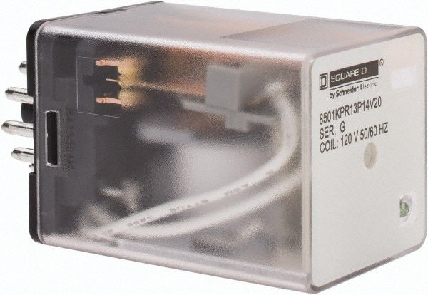 3PDT 10A 120VAC Ice Cube Electromechanical Plug-in General Purpose Power Relay