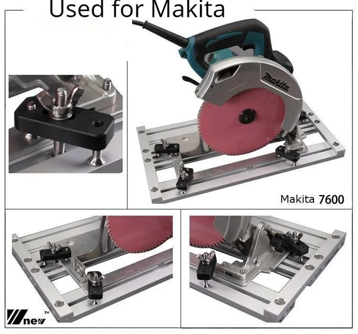 7"/9" Universal Base for Circular Saw Guide Rail Tracks