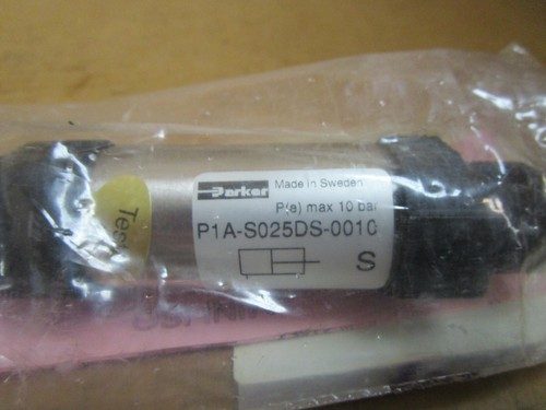 Parker P1A-S025DS-0010 Stainless Steel Metric ISO Air Cylinder
