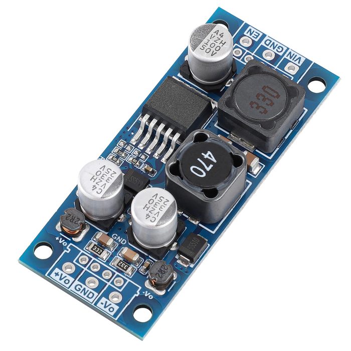 Micro Dual Power Supply DC to DC Buck Boost Converter