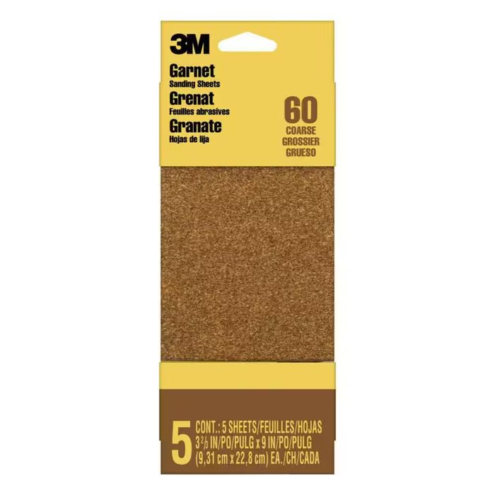 Garnet Sheet Sandpaper