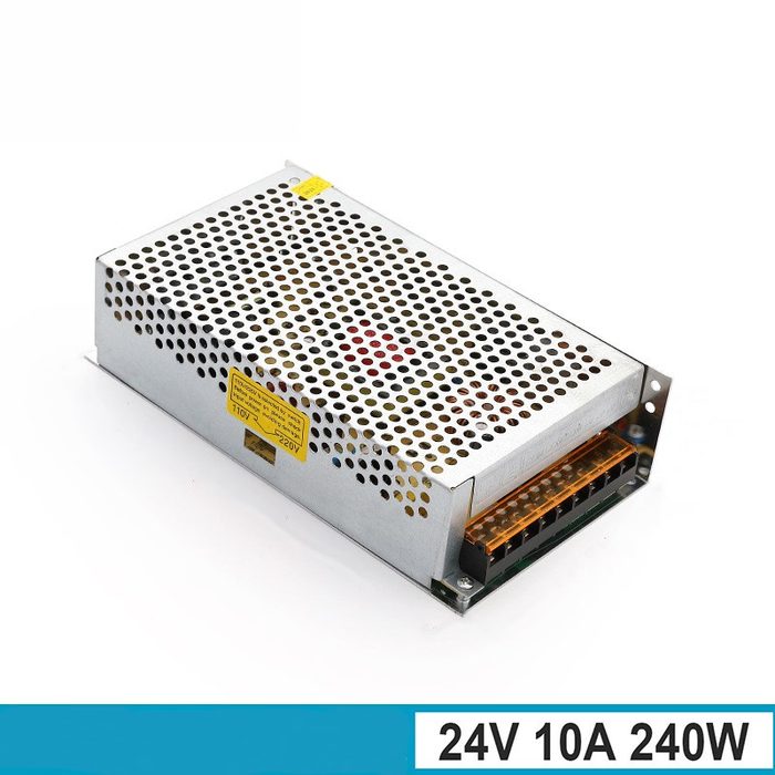 SMPS AC110V/220V to DC 19V 240W 10A 24V Power Supply