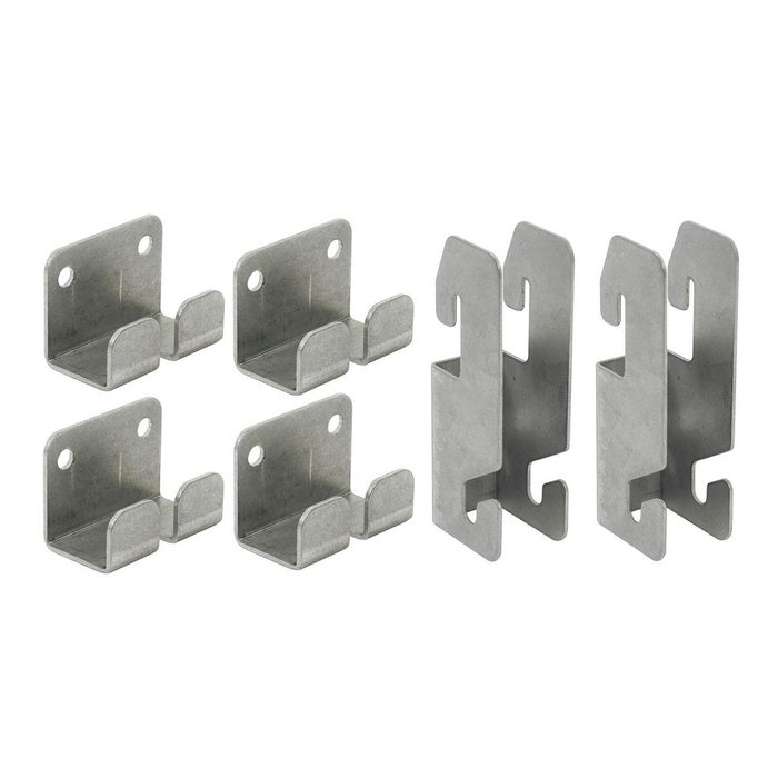 Super Erecta Direct Wall Mount Double Shelf Support Bracket