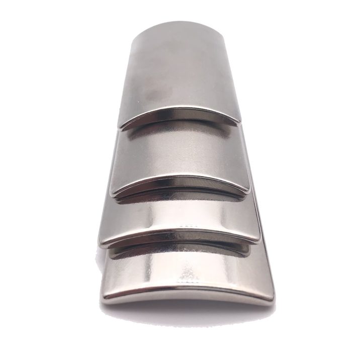 Rare Earth Permanent Arc Magnetic Tiles Magnets