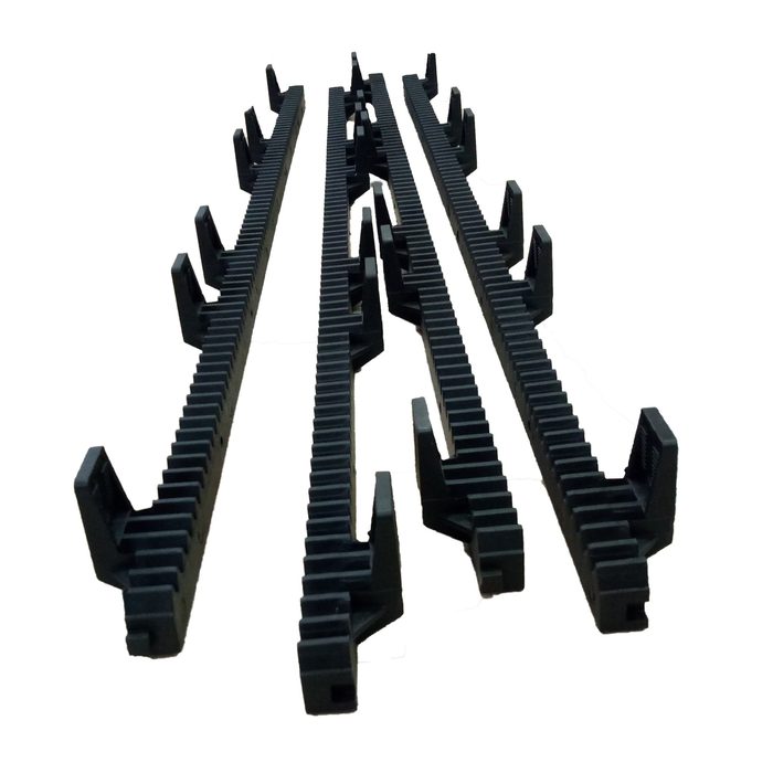 Heavy Duty Nylon Gear Rack with Metal Insert, 13 Feet