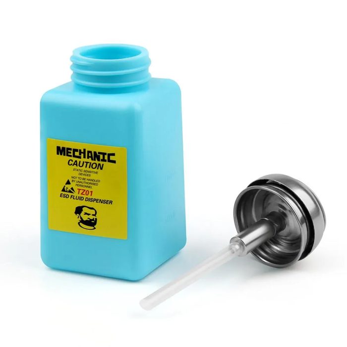 Plastic Liquid Alcohol Bottle Press Pump Dispenser