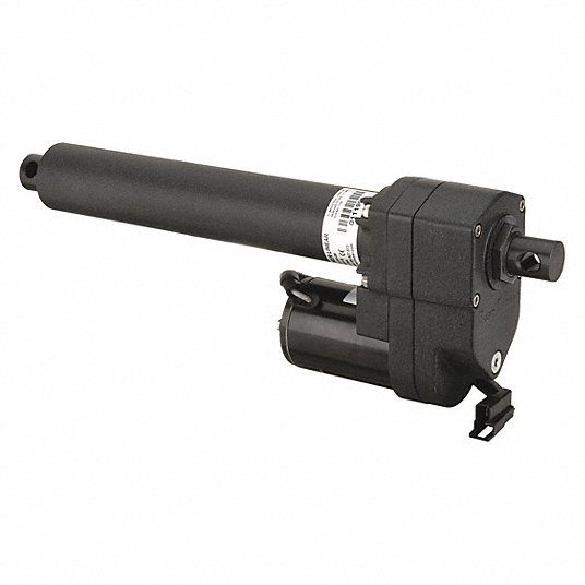 B-Track K2 Linear Actuator, 1200 lbf Rated Load, 6 in Stroke