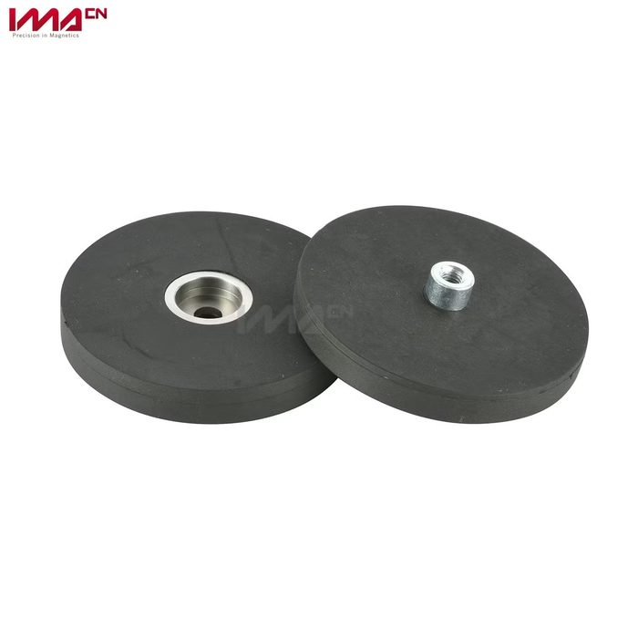 Black Rare Earth Neodymium Pot Magnet