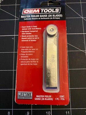 26 Blade Master Feeler Gauge