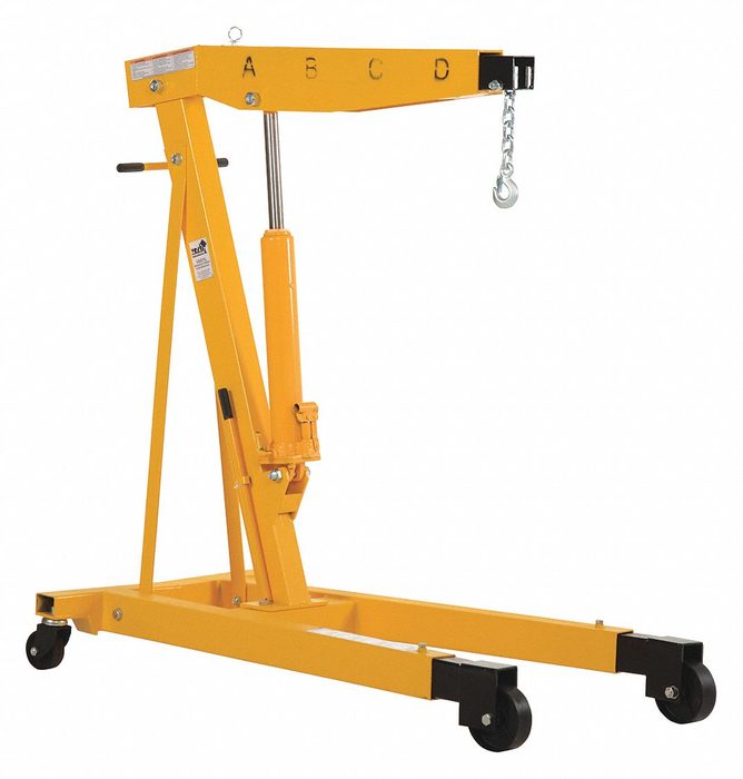 Engine Hoist Telescopic Legs, 6K cap