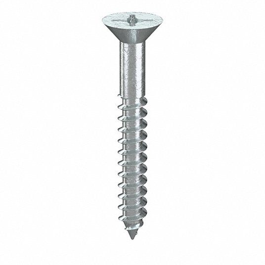#10 x 3 in Wood Screw