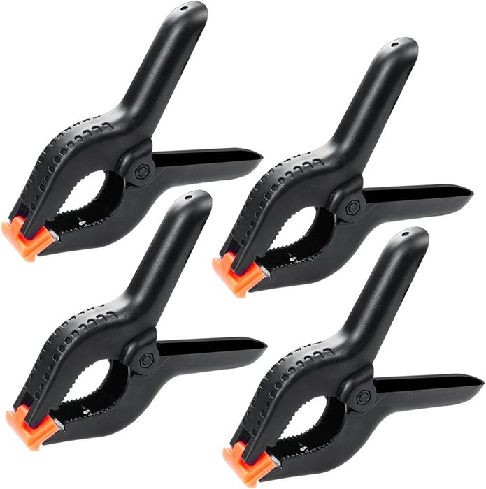 4” ABS Plastic Spring Clip
