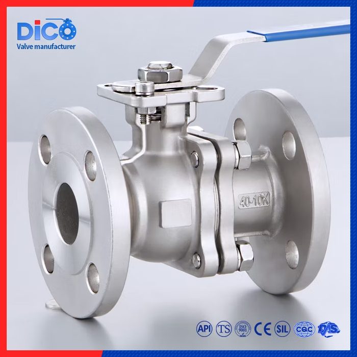 2 Piece Flanged Ball Valve