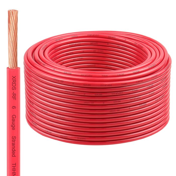 6 AWG THHN Stranded Copper Wire