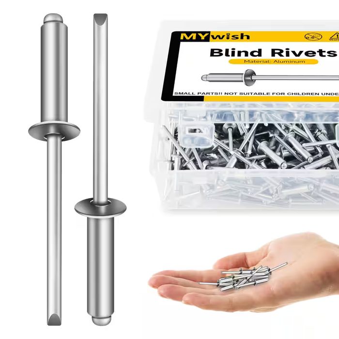 Aluminum Blind Pop Rivets, 1/8 in. x 1/4 in.