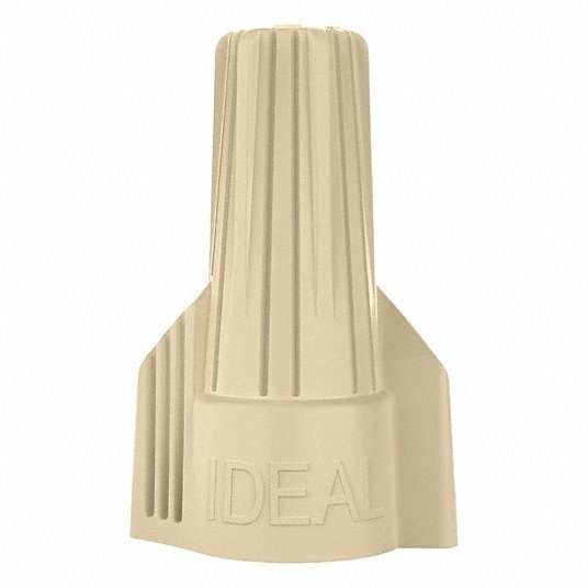 Twist-On Wire Connector, Tan